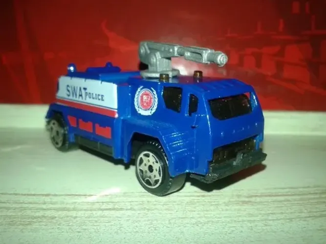 MINIATURAS COMBO SWAT, TRUCK CANNON, EMERGENCY RESPONSE, M.A.N. L90 V16