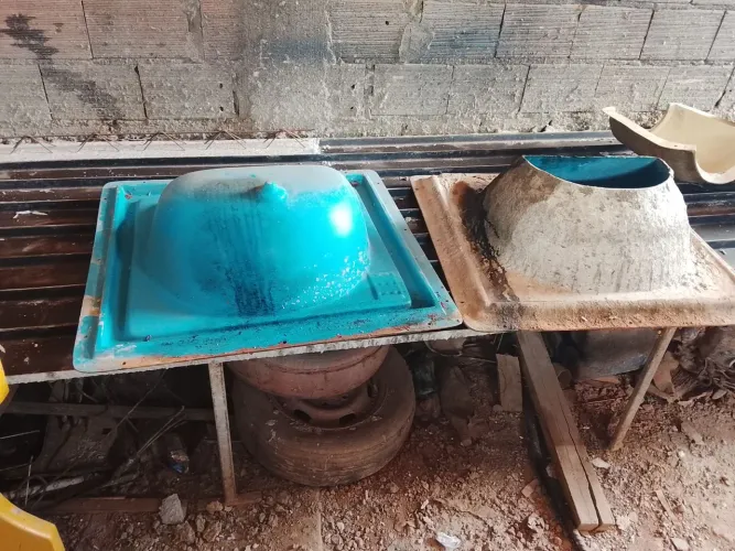 Fôrmas de fabricação de tanque de cimento 