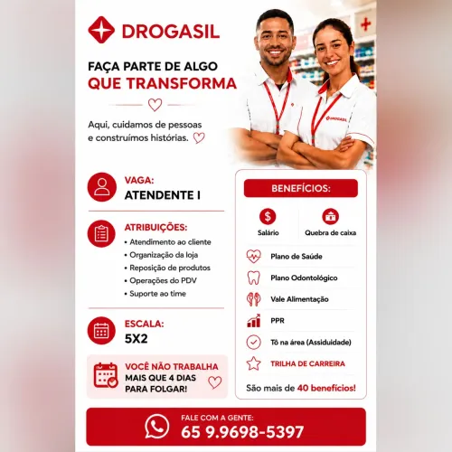 Atendente de Farmácia 5x2