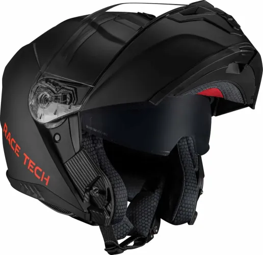 Capacete Moto Race Tech Signal Articulado Preto Novo