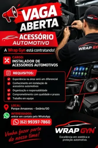 INSTALADOR DE ACESSORIO AUTOMOTIVO