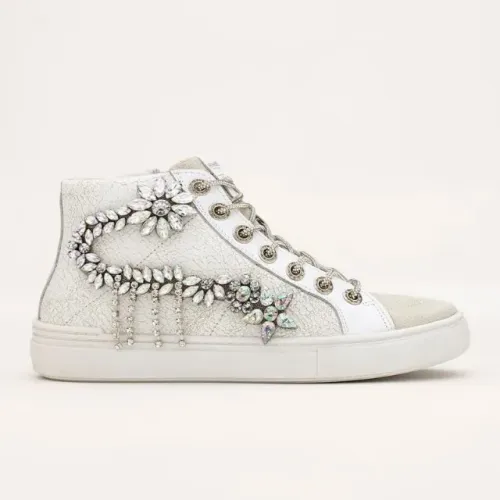 Tênis Feminino Glow High Deluxe Craquelê marca USE SHELTER