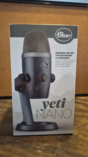 Microfone Logitech Blue Yeti Nano