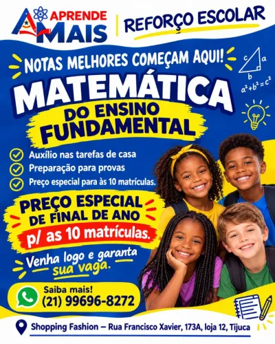 Reforço Escolar e Aulas Particulares