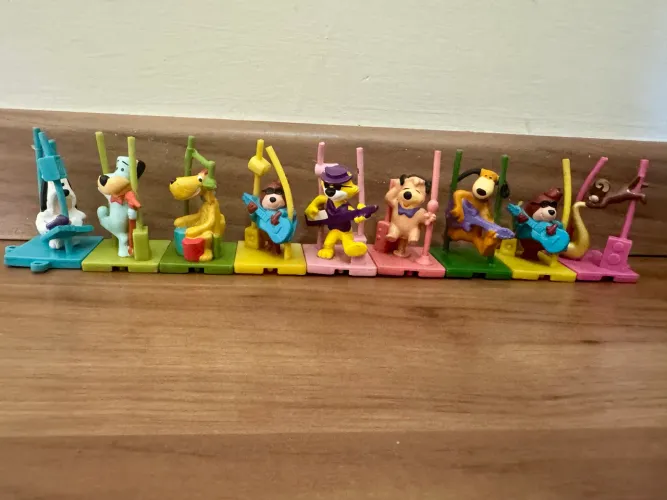 Bonecos Toon Rock da Hanna-Barbera anos 90