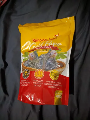 Papinha para calopsita reino animal 400 gramas ,vencimento 2027