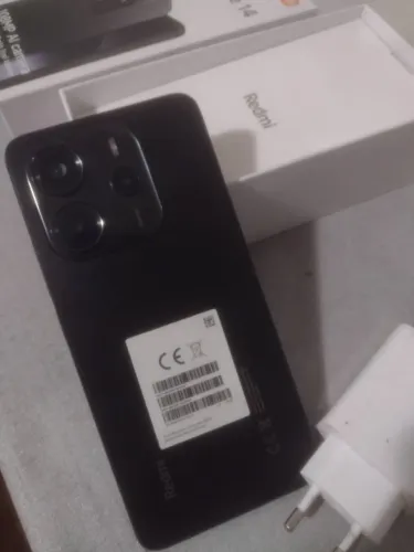 Vendo ou Troco Redimi note 14 midnight black 6gb 128gb