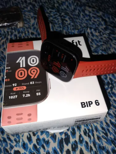Amazfit bip 6 quase novo 