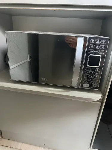 Microondas Philco inox 25 L - não esquenta