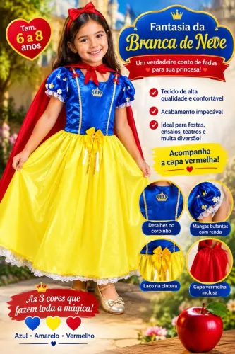 Fantasia da Branca de Neve