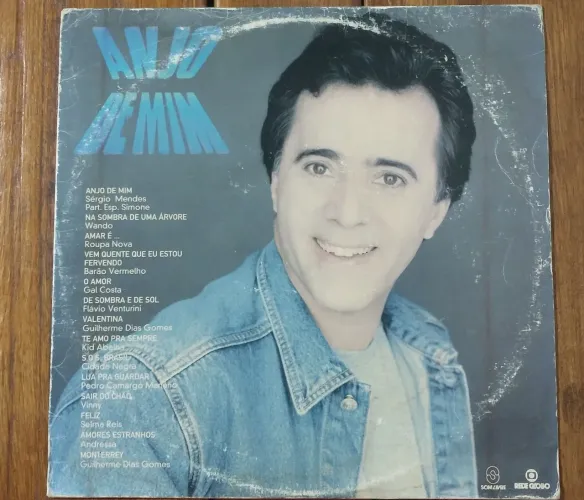 Vinil Novela Anjo de Mim Nacional (1996) - Som Livre