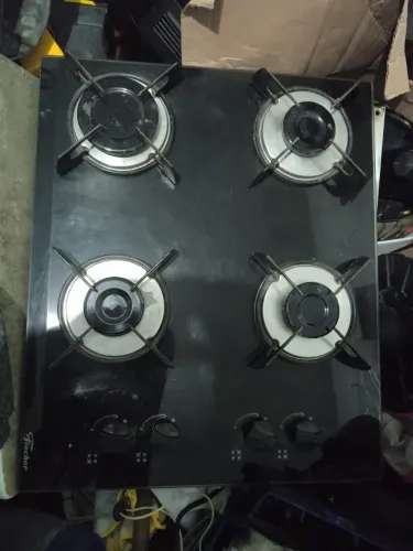 cooktop 4 bocas + BRINDE (pedra de encaixo)