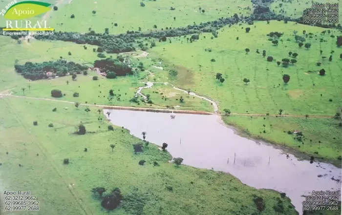 Fazenda de dupla aptidão no Vale do Araguaia de 202 alqueires de Cultura