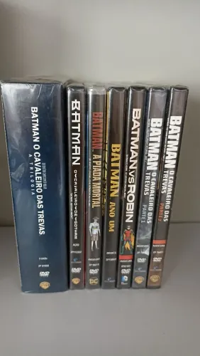 Coleção DVDs Batman - Trilogia e Animação
