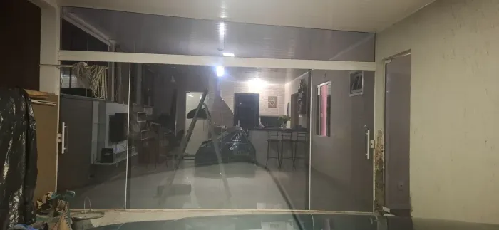 Parede de vidro