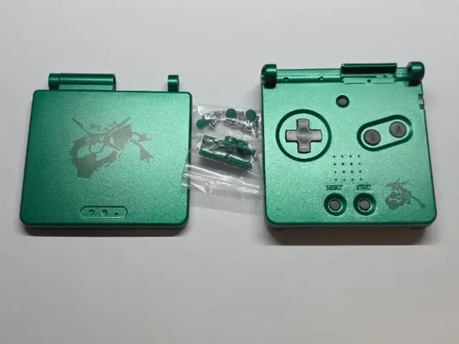 Carcaça Game Boy Advance Edição Pokémon Emerald