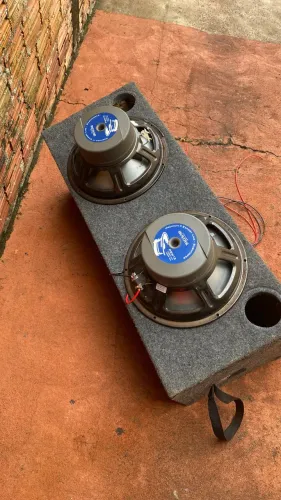 Vendo ou troco alto falantes subwoofer bravox psw12