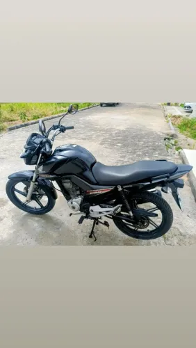 Honda Fan 160 2016 preta