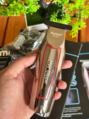 Máquina de corte KEMEI profissional + acessórios 