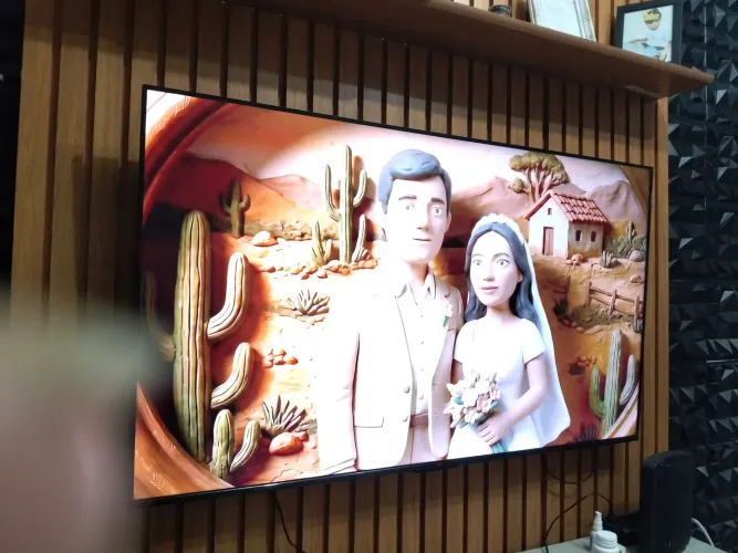 Tv semi nova 55 polegadas