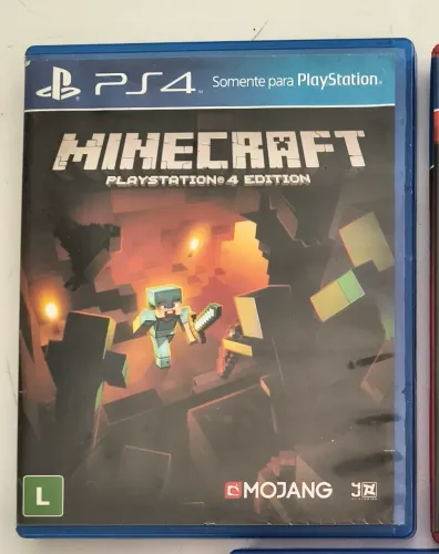 Jogo PS4 Minecraft Novo sem nenhum arranhão..