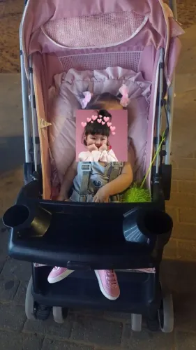 Carrinho de bebê Menina