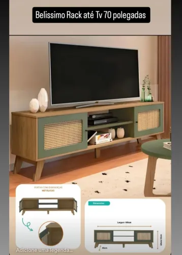 Oferta Especial de Rack até Tv de 70 polegadas!!