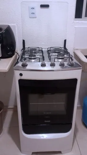Fogão 4 bocas funcionando