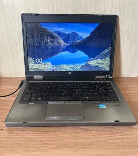 Notebook i7 com SSD rápido HP ProBook funcionando bem