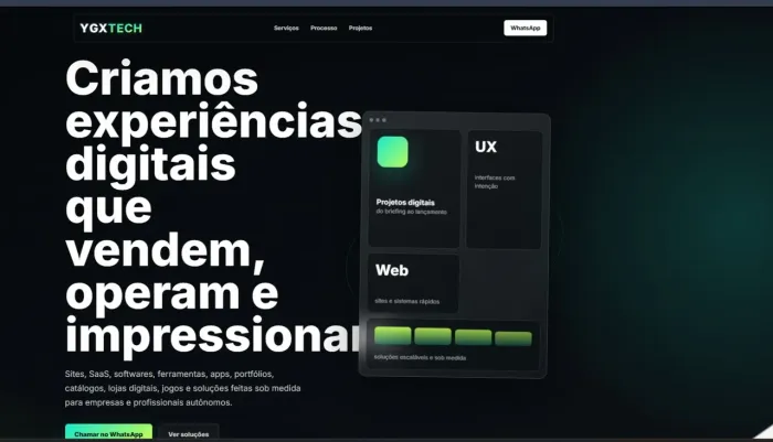 Desenvolvimento de Sites e Sistemas | Soluções Digitais de Alta Performance
