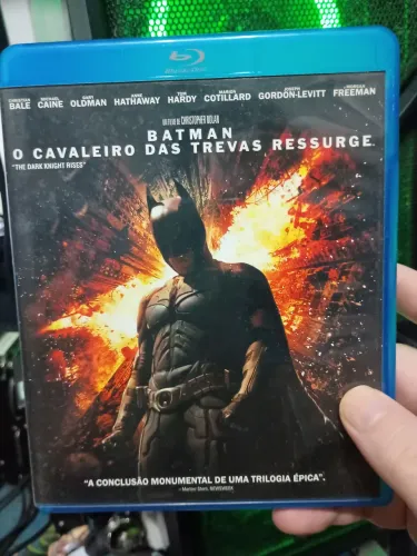 Batman o cavaleiro das trevas ressurge Blu Ray