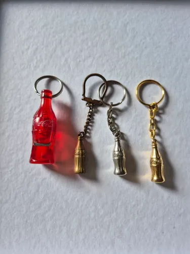Chaveiros Coca Cola - lote com 4 unidades