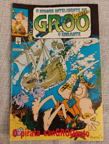 GROO, O ERRANTE n°17 (09/1991) ABRIL