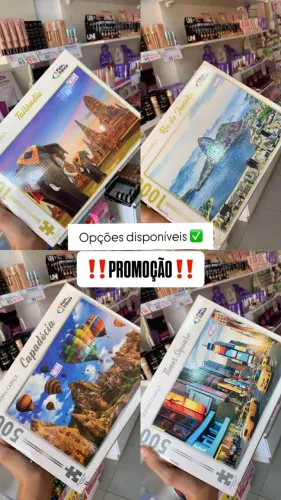 PROMOÇÃO DE QUEBRA CABEÇA