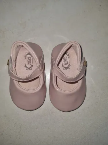 Sapatinho Klin Baby Rosa Tamanho 2