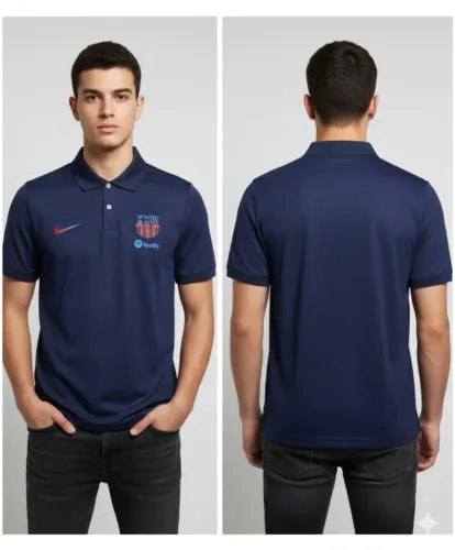 Camisa Barcelona Polo Passeio Futebol