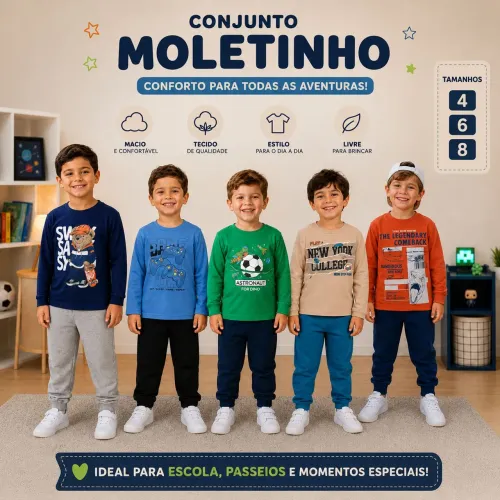 Atacado Revenda Conjunto Infantil