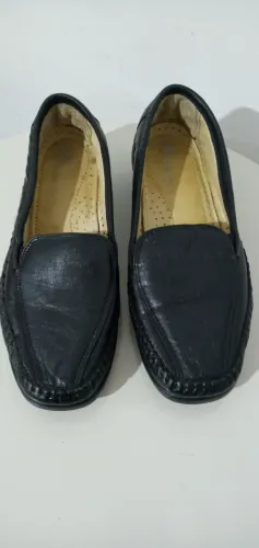 Sapato Gasparini ( modelo: Mocassim " conforto ant- fadiga) em couro pelica . Tam.37/Usado