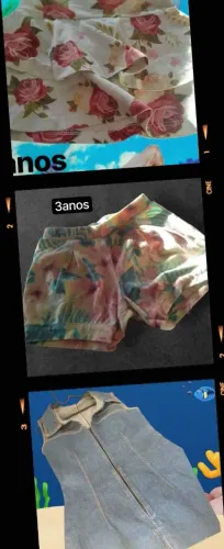 Roupas infantil feminina