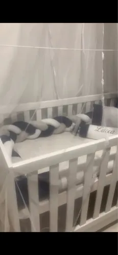 Berço com dorcel+ kit berço tudo novo