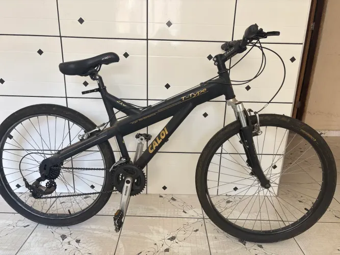 Bicicleta Caloi ttype aro 26 quadro em alumínio