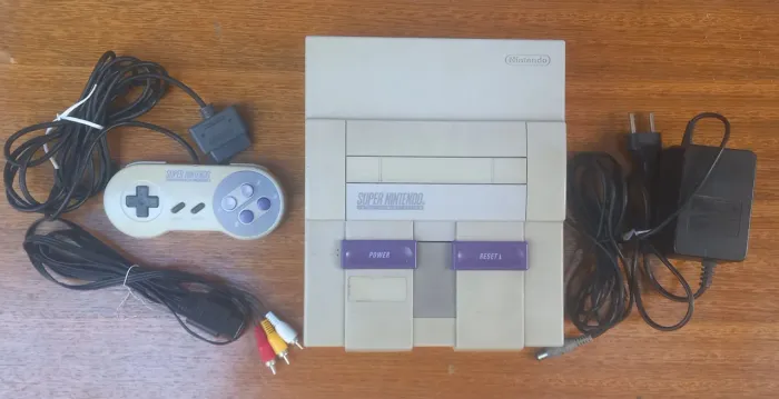 Super Nintendo Snes Fat Funcionando Perfeitamente