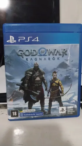 Game God Of War Ragnarok Ps4 Midia Física 