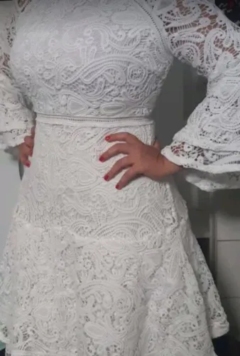 Vestido de renda gripi