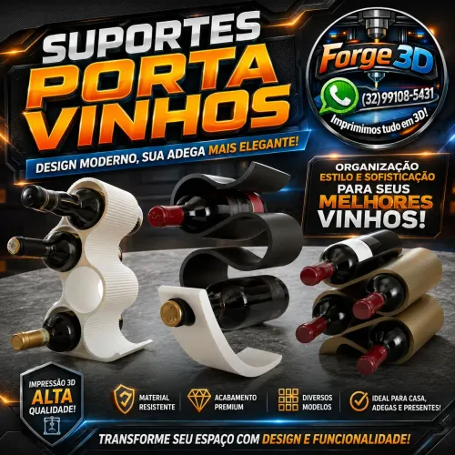 Suporte Para Vinhos