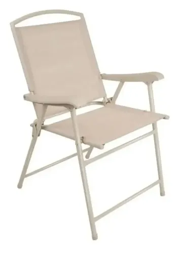 Mor Life Jardim Conjunto Mesa Com "2" Cadeiras E Guarda-sol Malibu Cor Bege