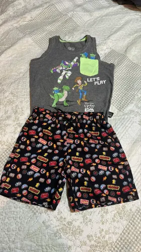 Conjunto infantil seminovo masculino
