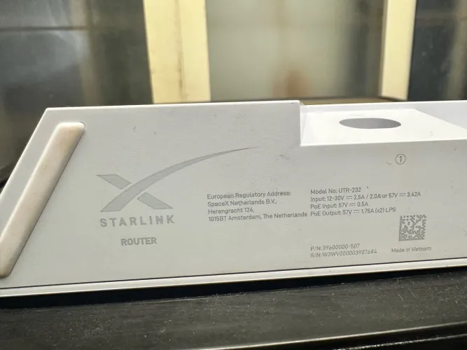 Roteador starlink v4 router mesh novo