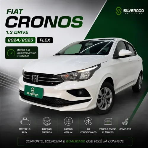 Fiat Cronos Drive 1.3 8V Flex 2025