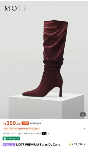 Bota premium MOTF camurça